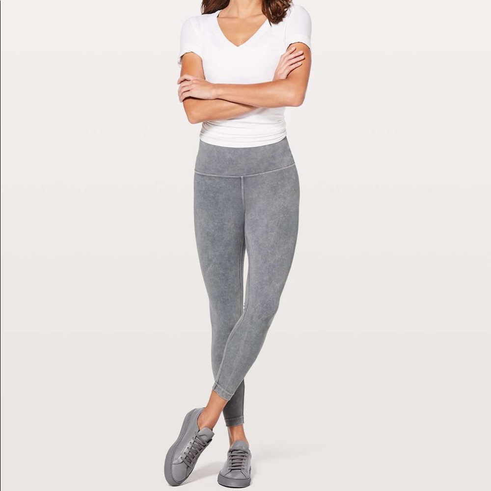 NWT Lululemon Washed Luna Leggings - Picture 2 of 2
